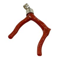 Pendant Mandile 1922 Woman Coralli in Silver Corallo 2MCIC31